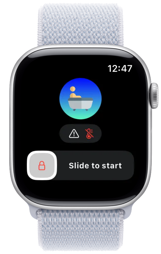 Apple Watch start session